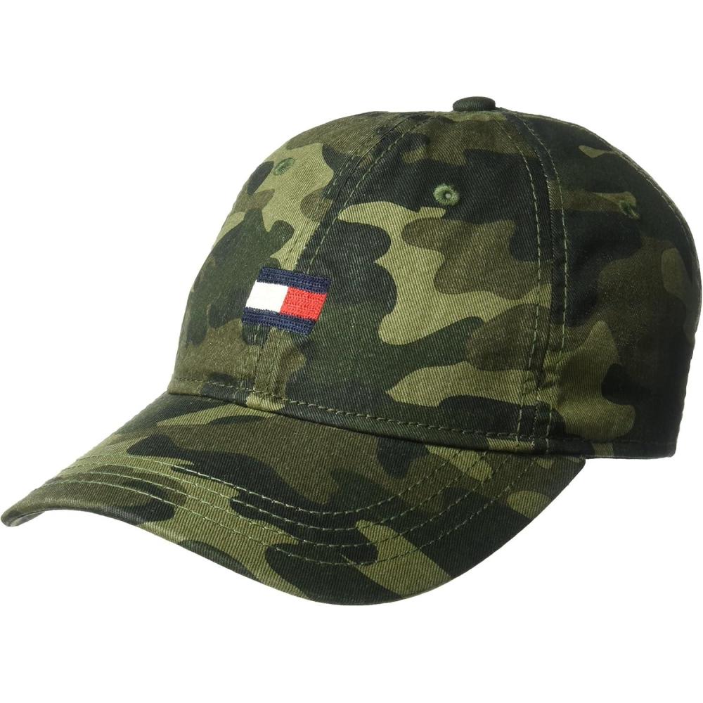 imageTommy Hilfiger Mens Cotton Ardin Adjustable Baseball CapCamo