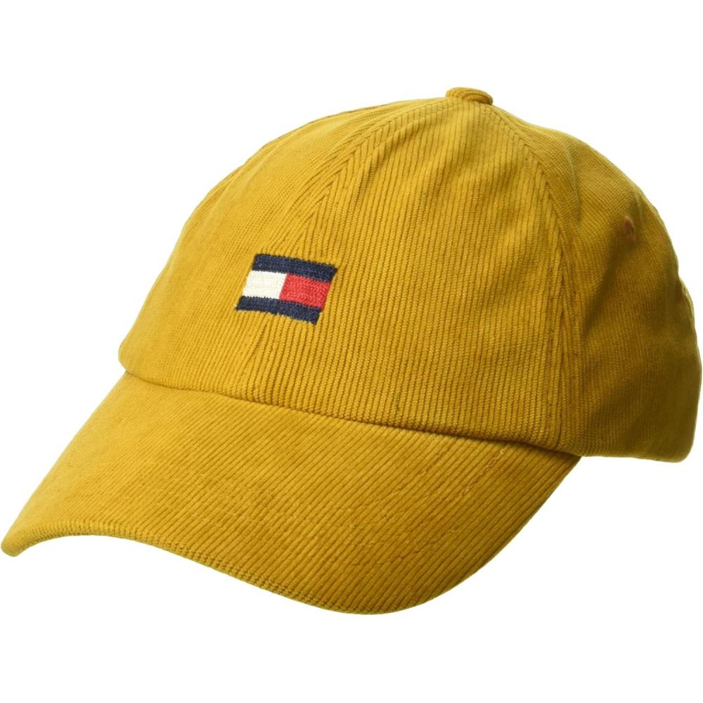 imageTommy Hilfiger Mens Cotton Ardin Adjustable Baseball CapCrest Gold