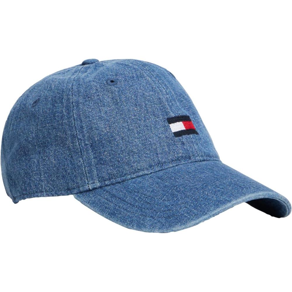 imageTommy Hilfiger Mens Cotton Ardin Adjustable Baseball CapRinse Denim