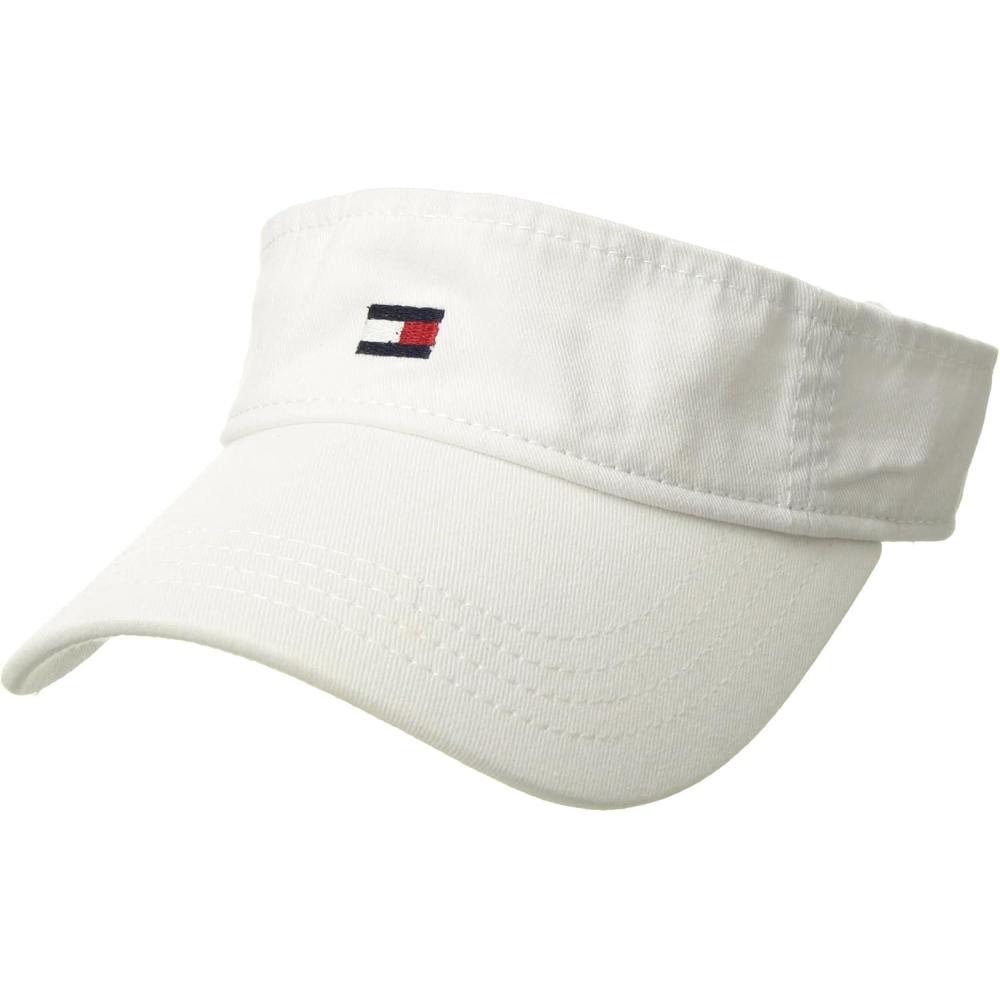 imageTommy Hilfiger Mens Essential Flag VisorClassic White