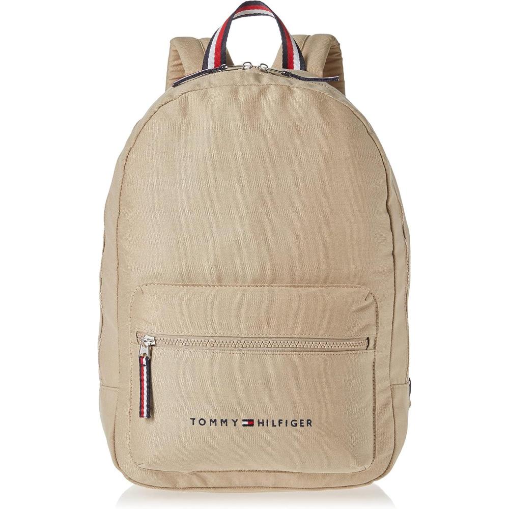 imageTommy Hilfiger Mens Jackson Canvas Backpack BlackSand Khaki