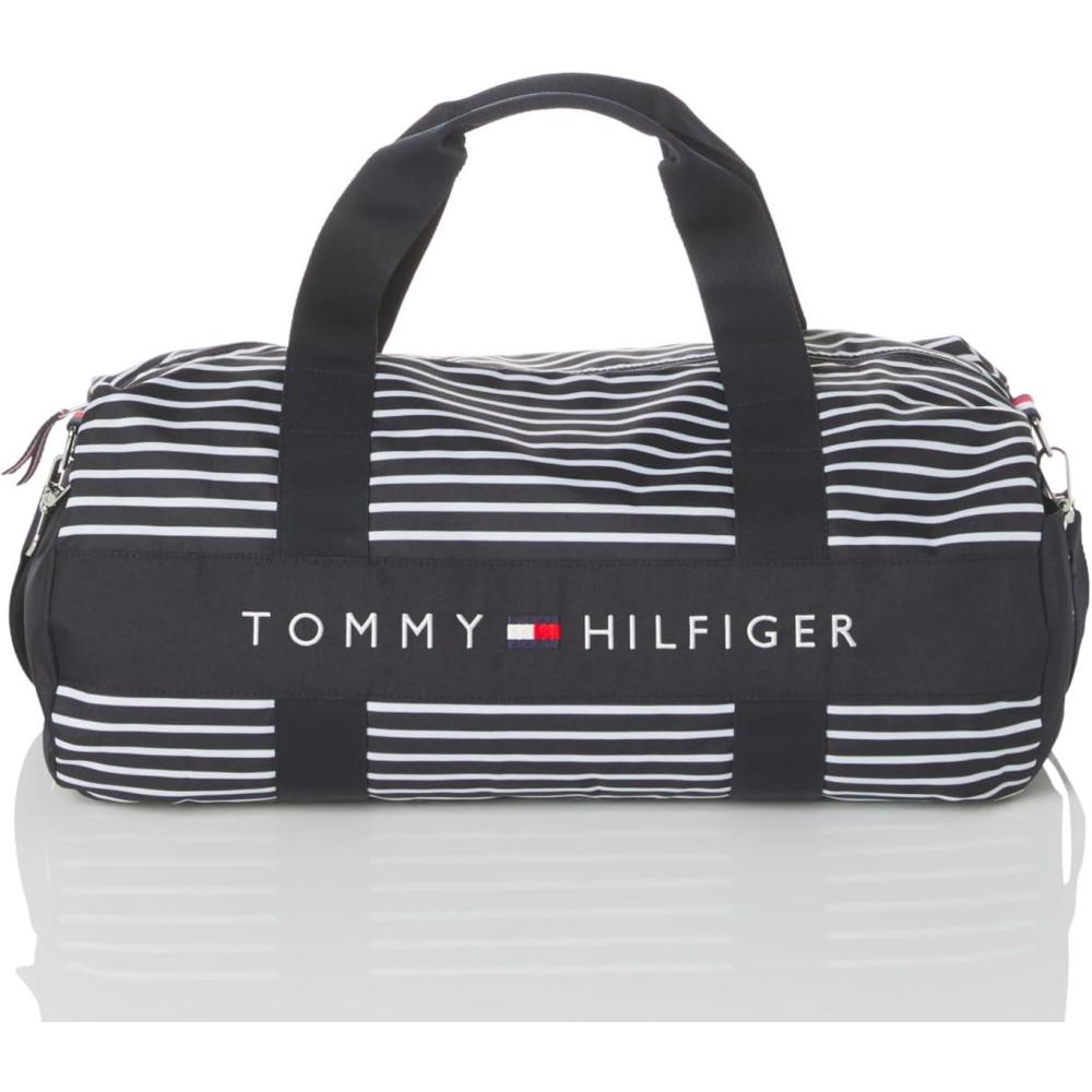 imageTommy Hilfiger Mens Jackson Duffle BagNavyWhite
