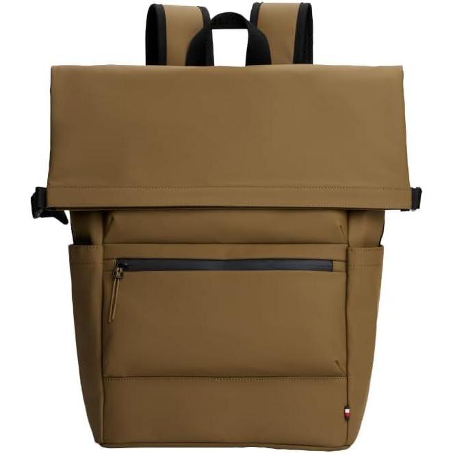 imageTommy Hilfiger Mens Rolltop Backpack BlackMidwestern
