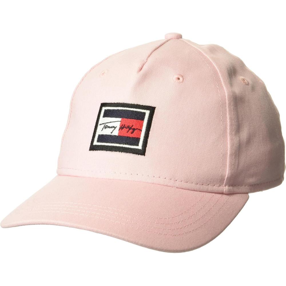 imageTommy Hilfiger Mens Signature Adjustable Baseball CapCrystal Rose