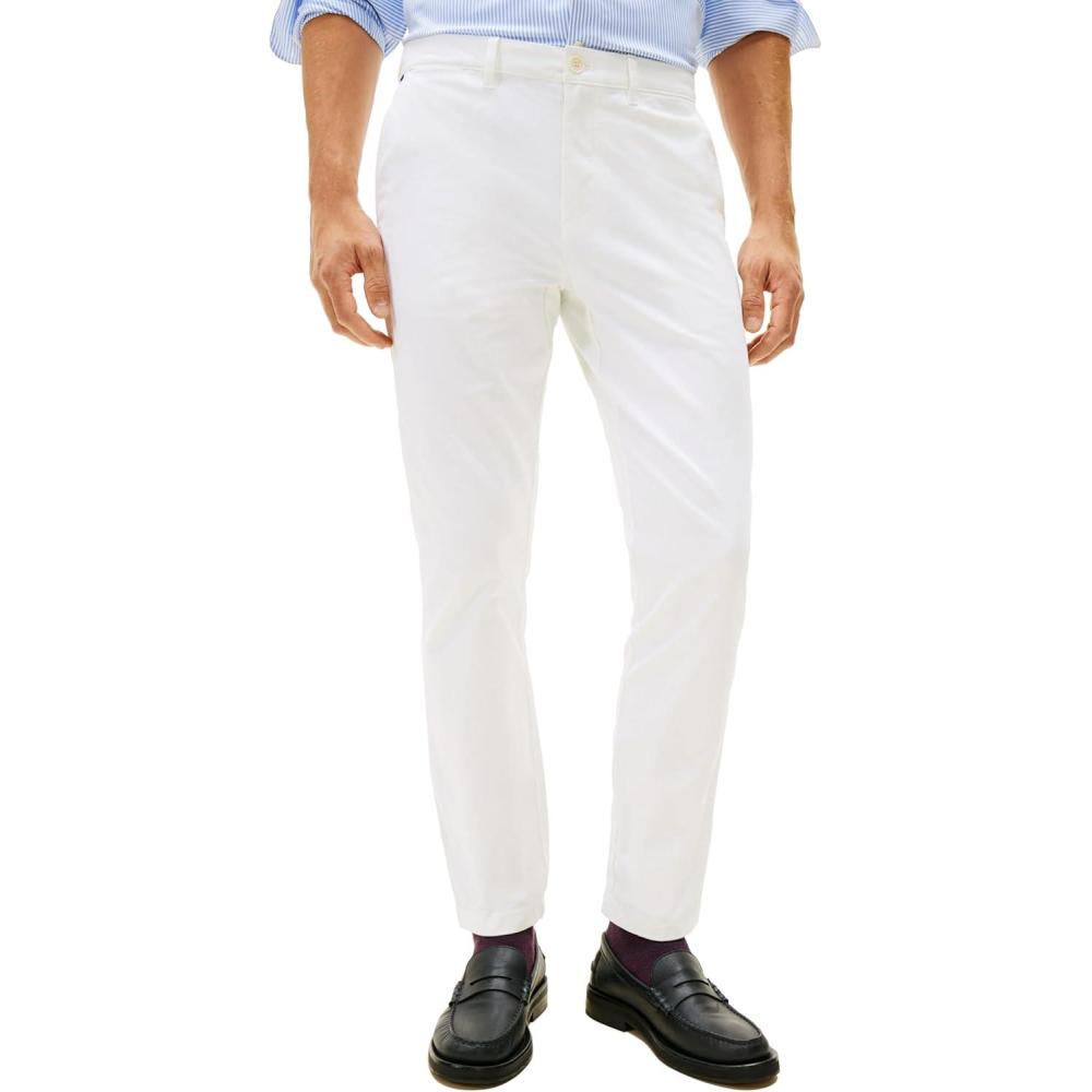 imageTommy Hilfiger Mens Stretch Cotton Chino Pants in Slim FitCalico