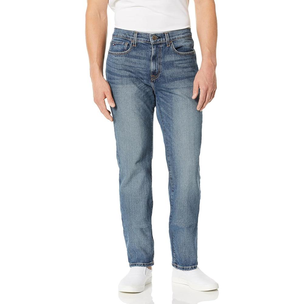 imageTommy Hilfiger Mens THD Relaxed Fit JeansMedium Authentic