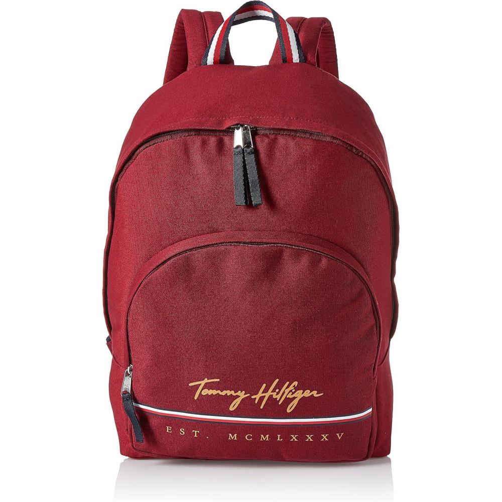 imageTommy Hilfiger Mens York Backpack Sky Captain One SizeRouge