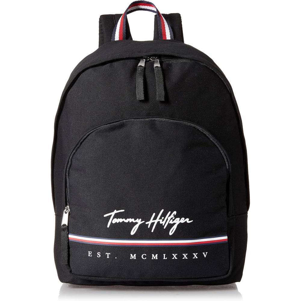imageTommy Hilfiger Mens York Backpack Sky Captain One SizeTh Deep Black
