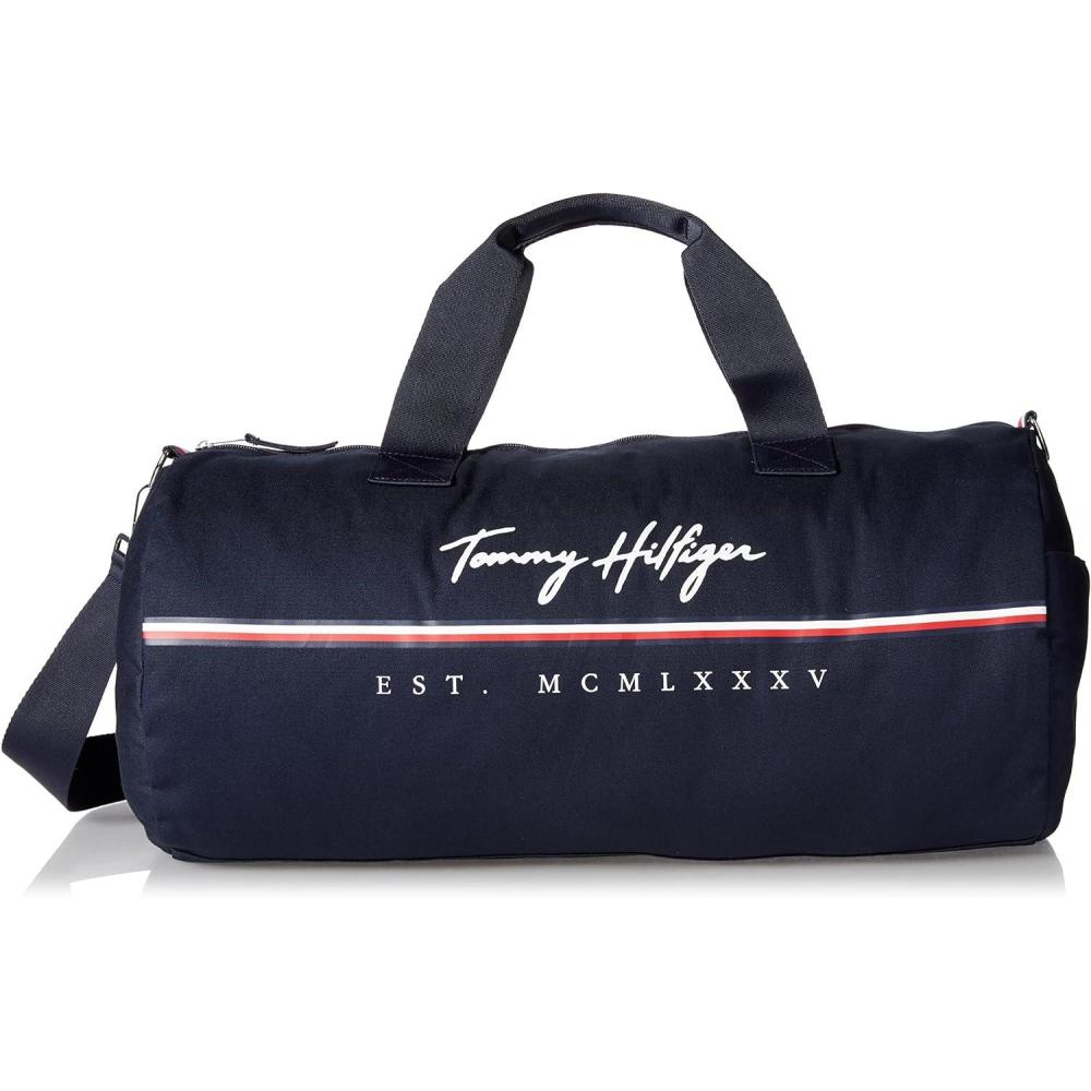 imageTommy Hilfiger Mens York Bag DUFFLE RougeSKY CAPTAIN