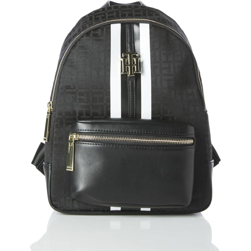 imageTommy Hilfiger Womens Jaden Plus BackpackTonal Black