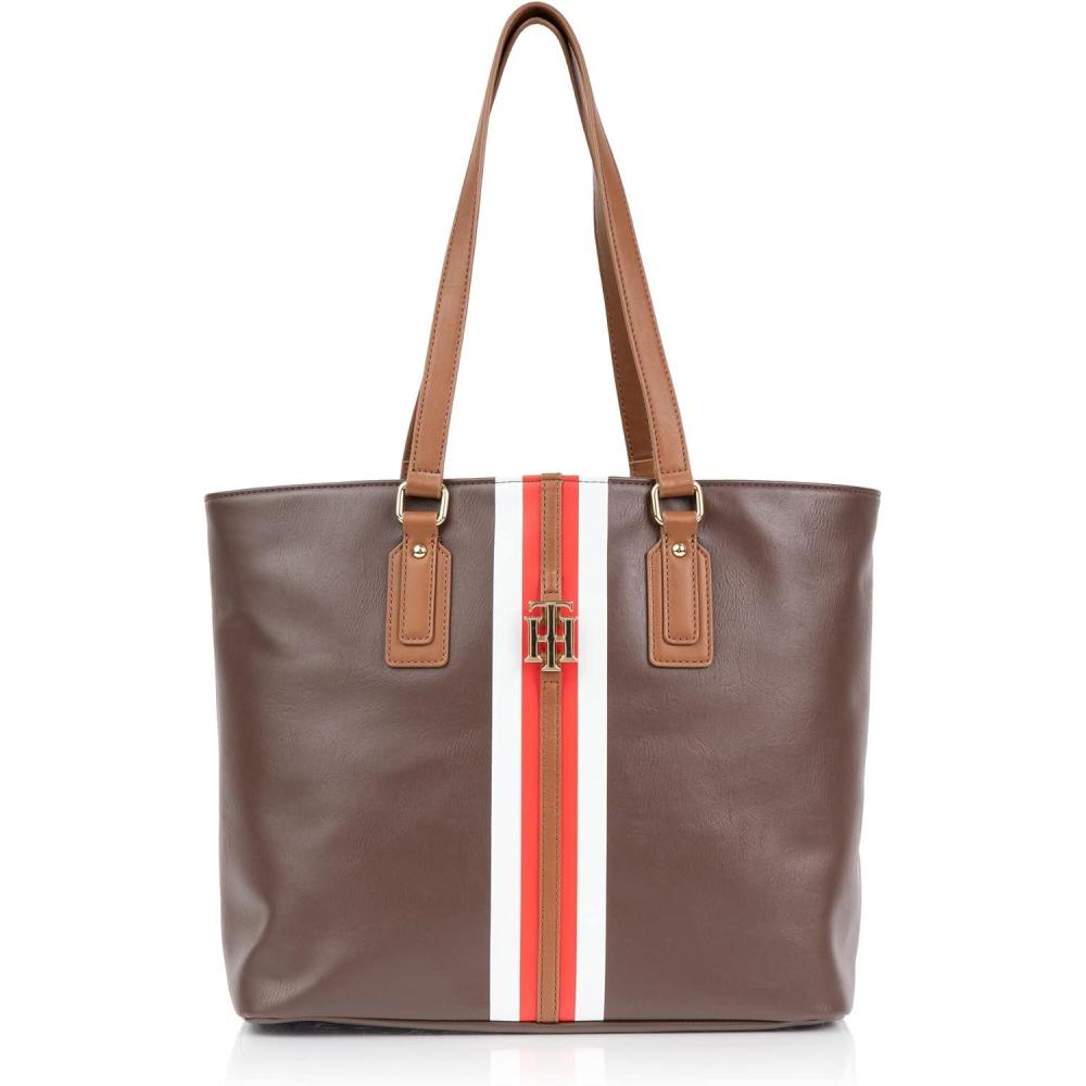 imageTommy Hilfiger Womens Jaden Plus ToteChestnut