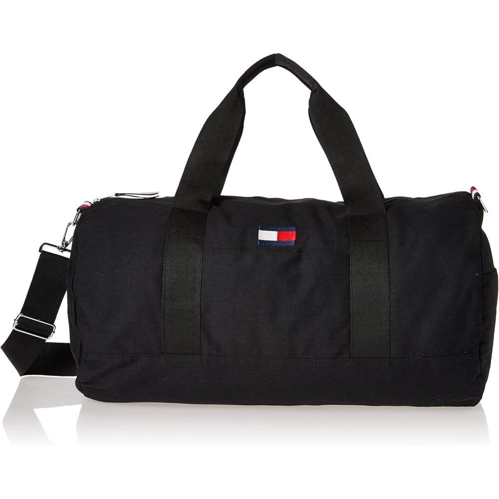 imageTommy Hilfiger mens Ardin Duffle Bag Th Deep Black One Size USTh Deep Black