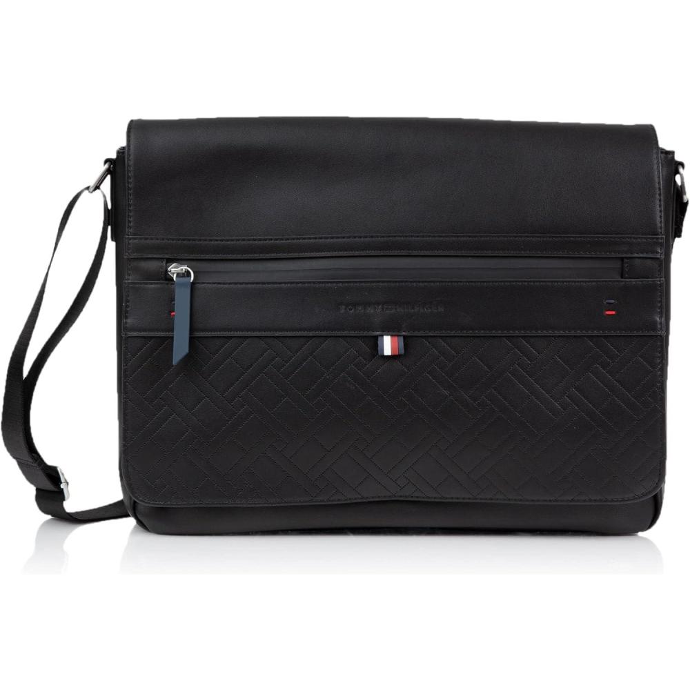 imageTommy Hilfiger mens Leo Messenger BagTommy Navy