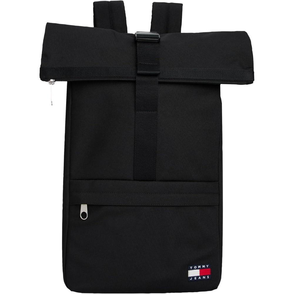 imageTommy Jeans Mens Daily Rolltop Backpack BLACK One Size