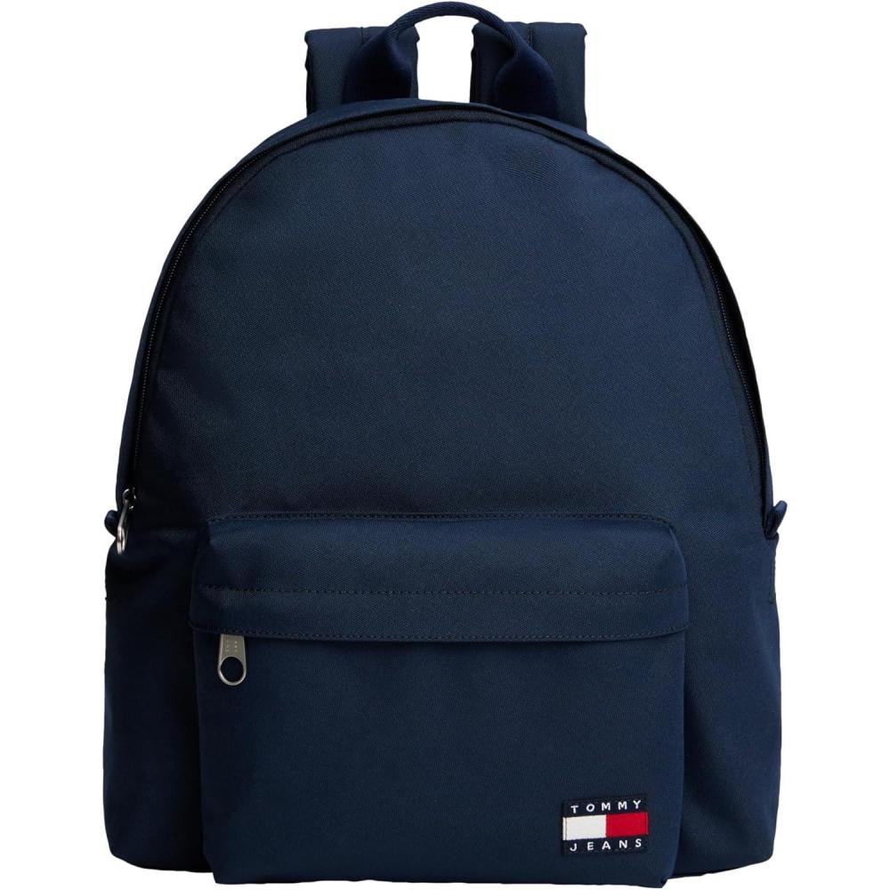 imageTommy Jeans Mens Essential Daily Dome Backpack MYSTIC PEBBLE One SizeDark Night Navy