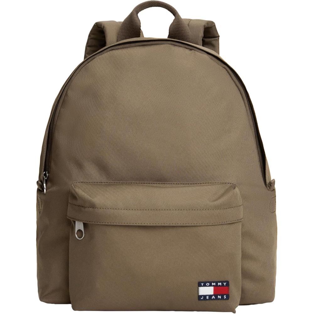 imageTommy Jeans Mens Essential Daily Dome Backpack MYSTIC PEBBLE One SizeVelvet Brown