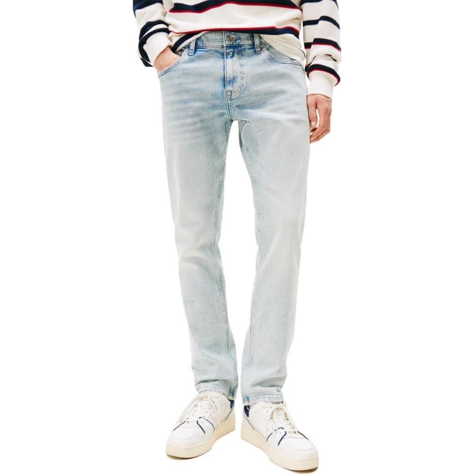 imageTommy Jeans Mens Slim Fit Stretch JeansDenim Ultra Light