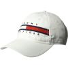 imageTommy Hilfiger Mens Cotton Avery Adjustable Baseball CapBright White