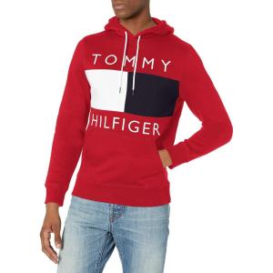 Tommy Hilfiger Denim Brooks Pullover Hoodie Sweatshirt(Apple Red)