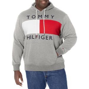 Tommy Hilfiger Denim Brooks Pullover Hoodie Sweatshirt(Grey Heather)