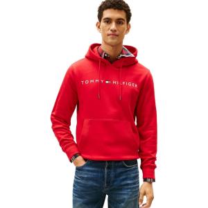 Tommy Hilfiger Denim Brooks Pullover Hoodie Sweatshirt(Red)