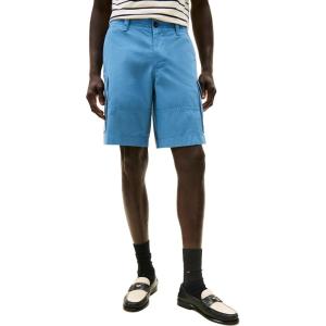 Tommy Hilfiger Men’s 6 Pocket Stretch Cotton Cargo Shorts(Captains Blue)