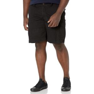Tommy Hilfiger Men’s 6 Pocket Stretch Cotton Cargo Shorts(Th Deep Black)