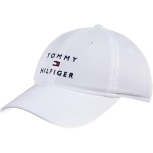 Tommy Hilfiger Mens Aaron Baseball Cap(White)