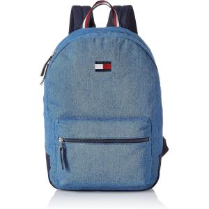Tommy Hilfiger Men’s Ardin Backpack(Rinse Denim)