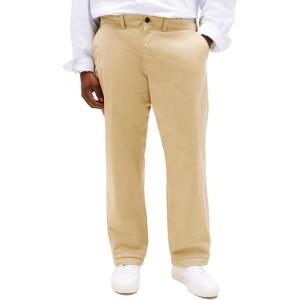 Tommy Hilfiger Men’s Big & Tall Stretch Cotton Chino Pants in Classic Fit(Mallet)