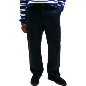 Tommy Hilfiger Men’s Big & Tall Stretch Cotton Chino Pants in Classic Fit(Navy Blazer)