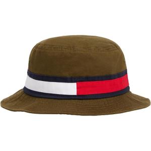 Tommy Hilfiger Mens Bucket Hat(Everglade)