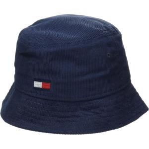 Tommy Hilfiger Mens Bucket Hat(Navy Blue)