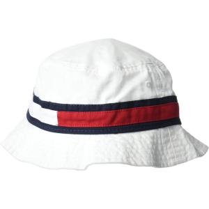 Tommy Hilfiger Mens Bucket Hat(Snow)