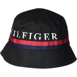 Tommy Hilfiger Mens Bucket Hat(Th Deep Black)