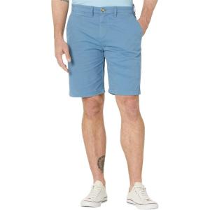 Tommy Hilfiger Men’s Casual Stretch 9” Inseam Chino Shorts(Captains Blue)