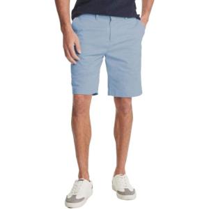 Tommy Hilfiger Men’s Casual Stretch 9” Inseam Chino Shorts(Captain’s Blue Hilfiger)