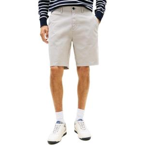 Tommy Hilfiger Men’s Casual Stretch 9” Inseam Chino Shorts(Drizzle)