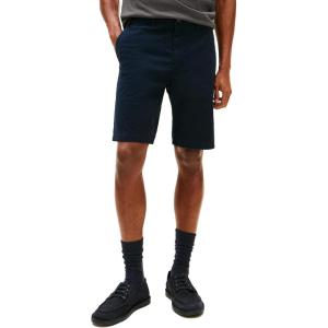 Tommy Hilfiger Men’s Casual Stretch 9” Inseam Chino Shorts(Navy Blazer)