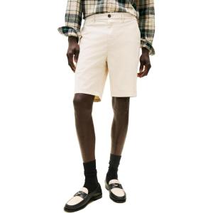 Tommy Hilfiger Men’s Casual Stretch 9” Inseam Chino Shorts(Sand Khaki)
