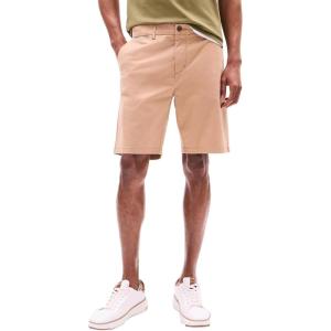 Tommy Hilfiger Men’s Casual Stretch 9” Inseam Chino Shorts(Th Tannin)