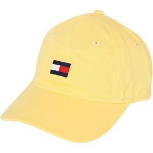 Tommy Hilfiger Mens Cotton Ardin Adjustable Baseball Cap(Buttercup)