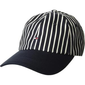 Tommy Hilfiger Mens Cotton Logo Adjustable Baseball Cap(Hilfiger Navy)
