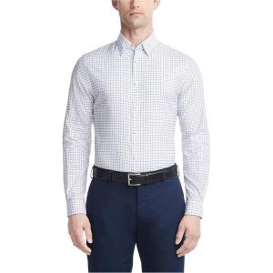 Tommy Hilfiger Men’s Dress Shirt Athletic Fit Tech Non Iron No-tuck Stretch(Poppy)
