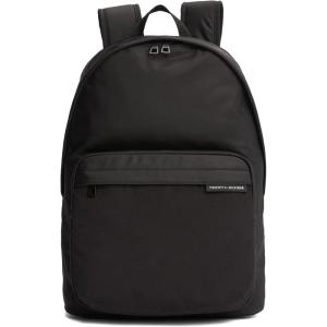 Tommy Hilfiger Men’s Element Backpack with Laptop Sleeve(Black Repreve)