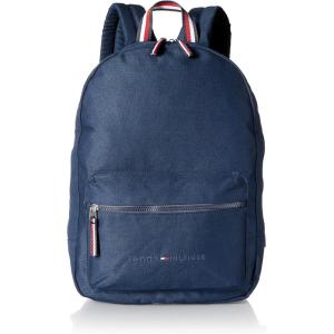 Tommy Hilfiger Mens Jackson Canvas Backpack, Black(Sky Captain)