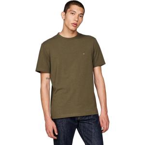 Tommy Hilfiger Mens Short Sleeve Dry Fit and Moisture Wicking T-Shirts(Army Green)