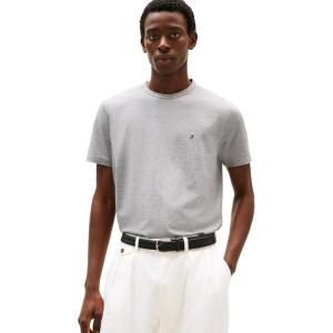 Tommy Hilfiger Mens Short Sleeve Dry Fit and Moisture Wicking T-Shirts(Medium Grey Heather)