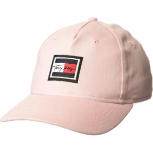 Tommy Hilfiger Mens Signature Adjustable Baseball Cap(Crystal Rose)