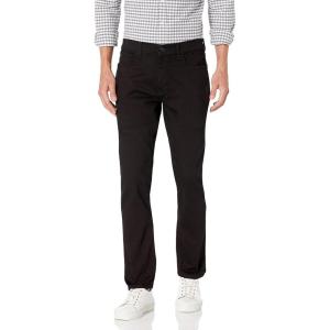 Tommy Hilfiger Mens Straight Fit Stretch Jeans(Black)